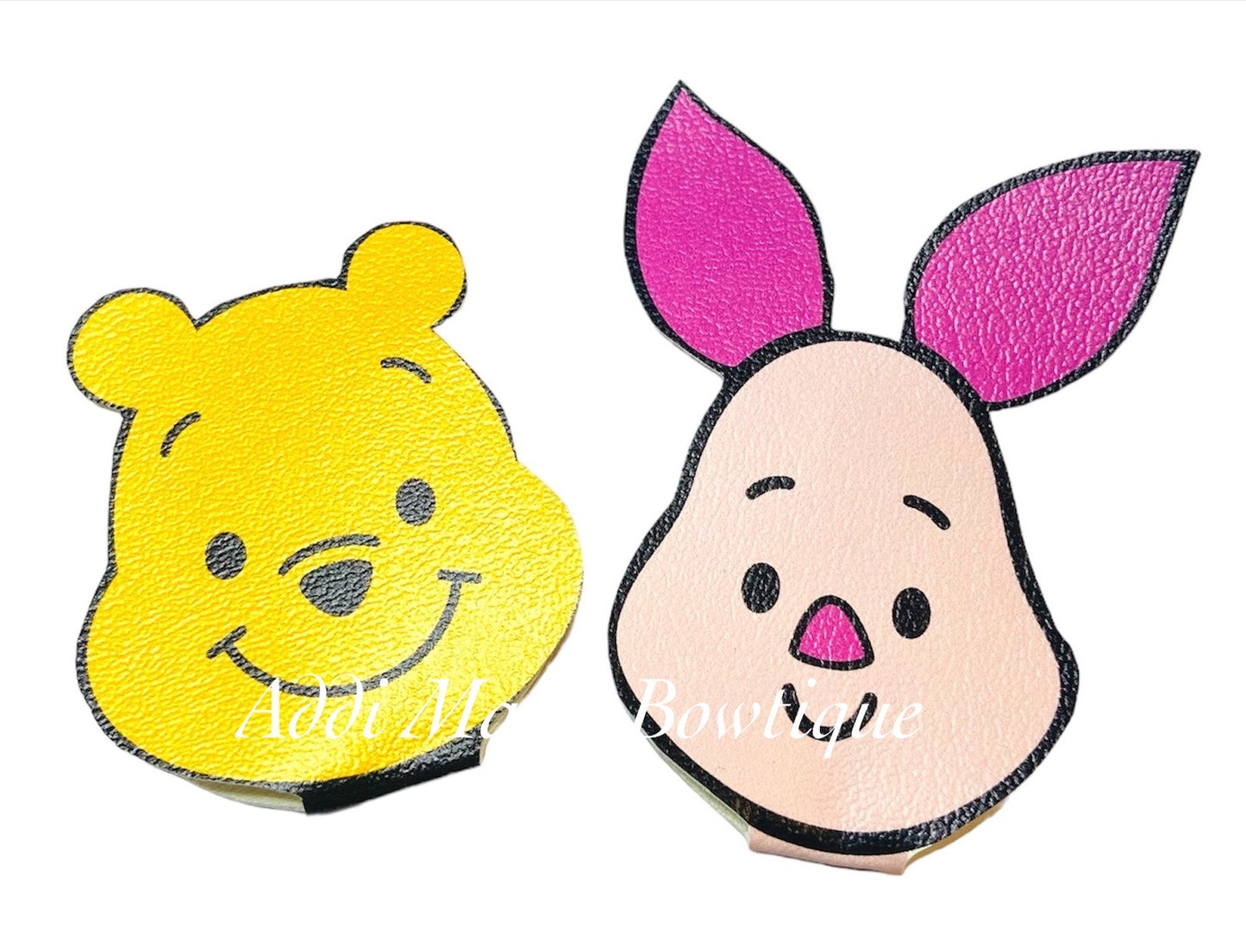 Yellow Bear, Pink Pig Characters Snap Clip