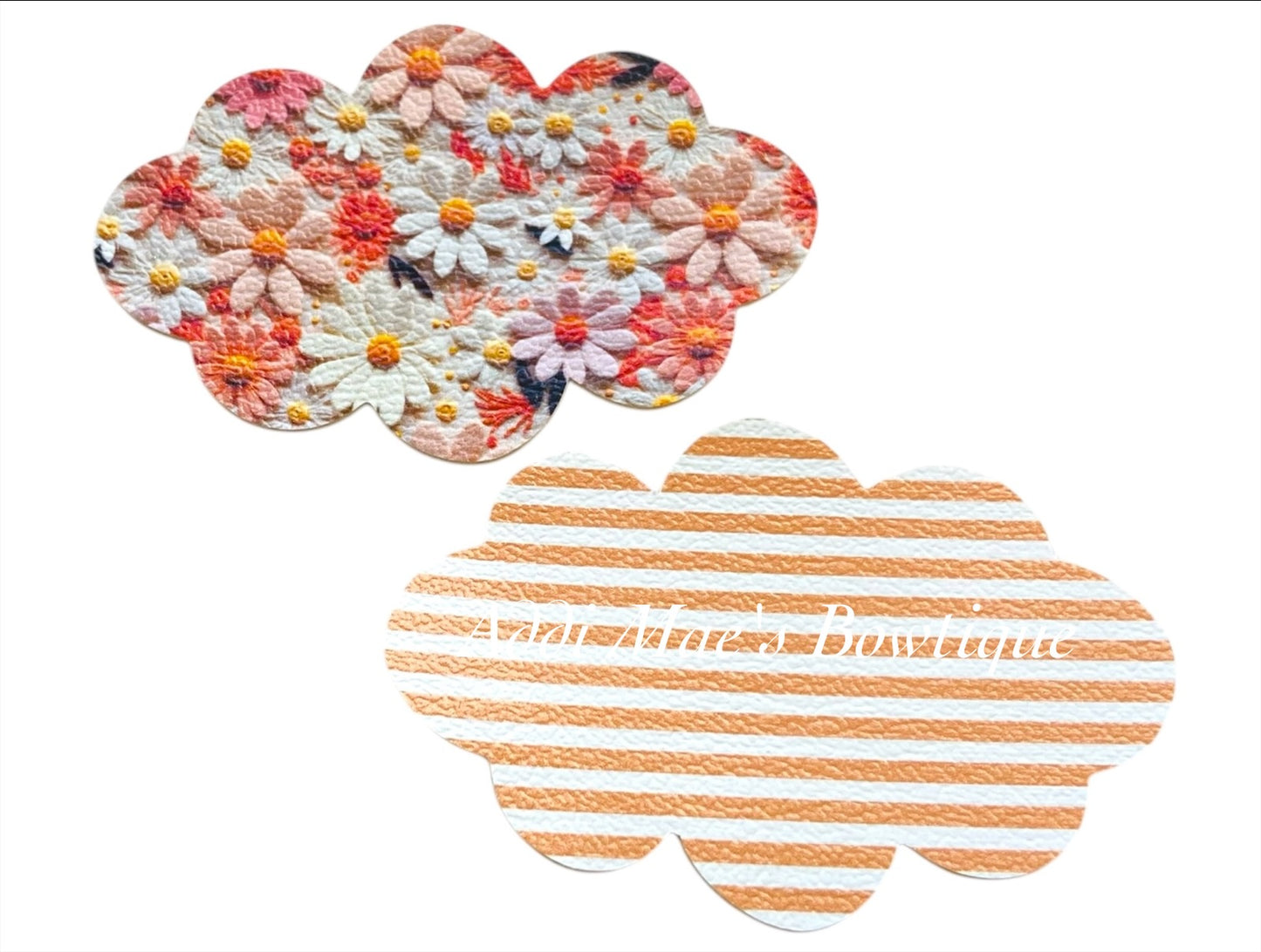 Peachy Daisy Snap Clip Set