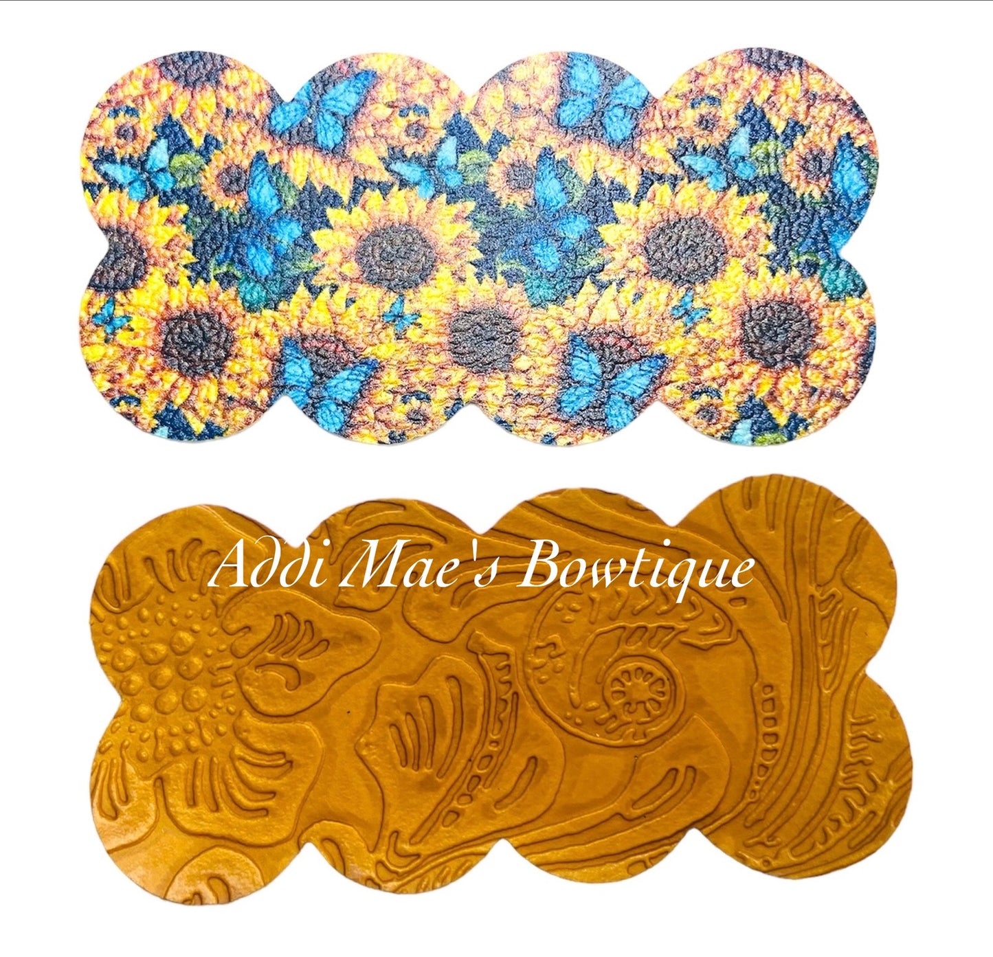Butterflies Sunflowers Snap Clip Set