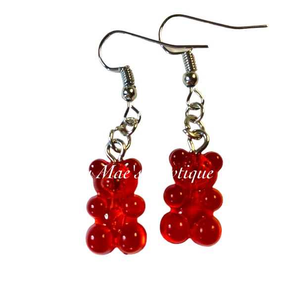 Gummy Bear Dangle Earrings