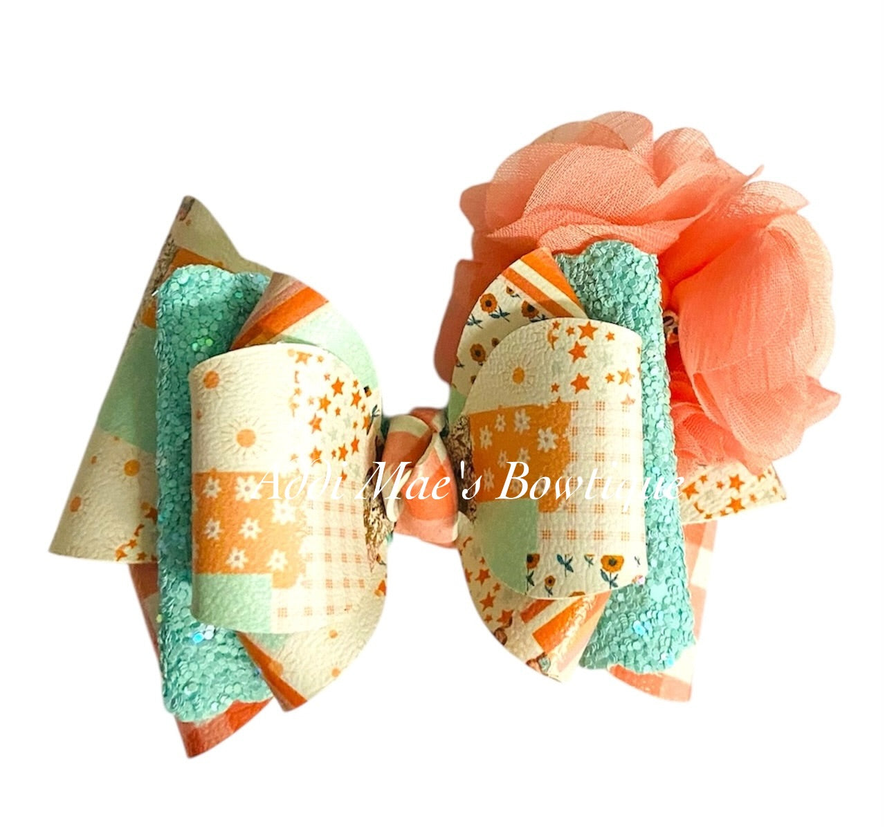 Summer Patchwork Bow