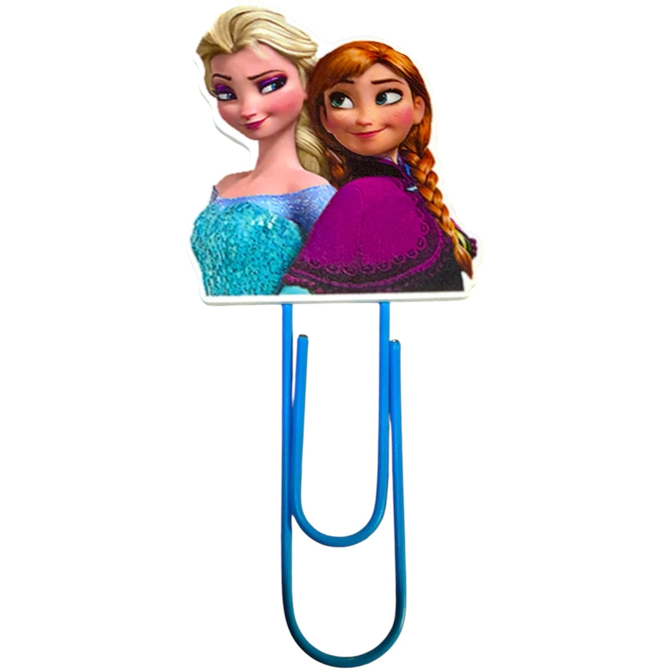 Ice Queen Sisters Jumbo Paperclip Bookmark