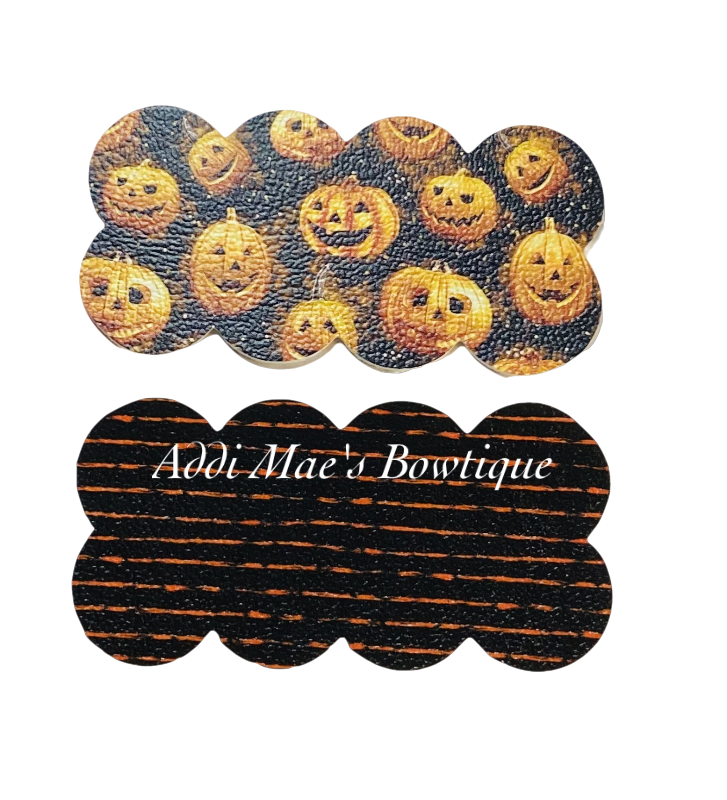 Jack O’Lantern Pumpkins Halloween Snap Clip Set