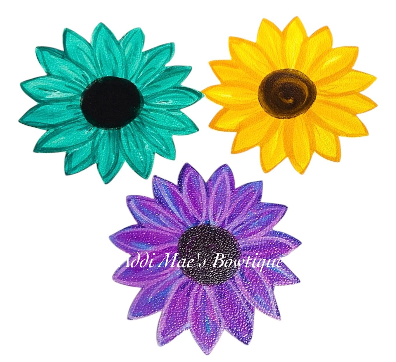 Sunflower Snap Clip