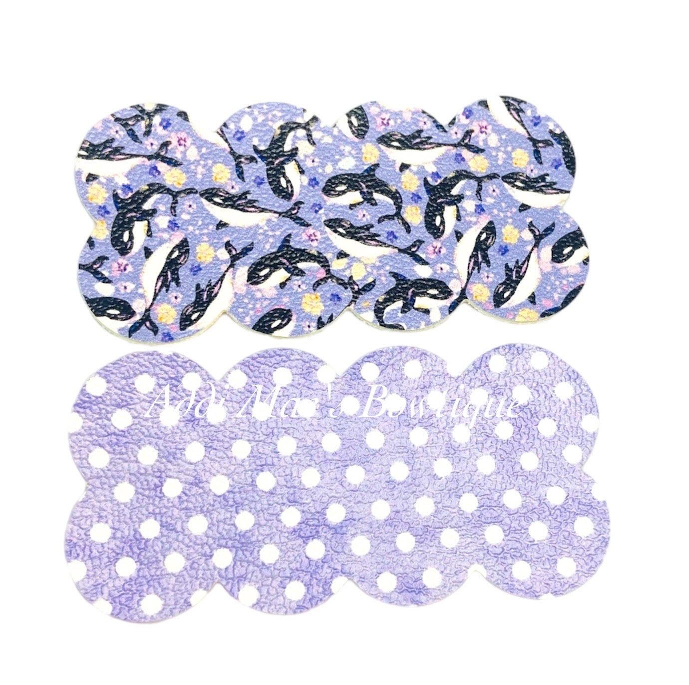 Whales Snap Clip Set