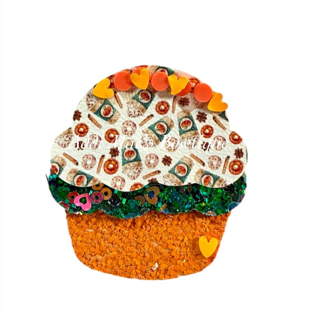 Pumpkin Spice Cupcake Clip