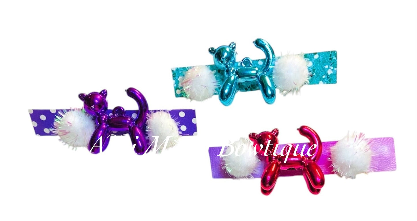 Balloon Cat Alligator Clip