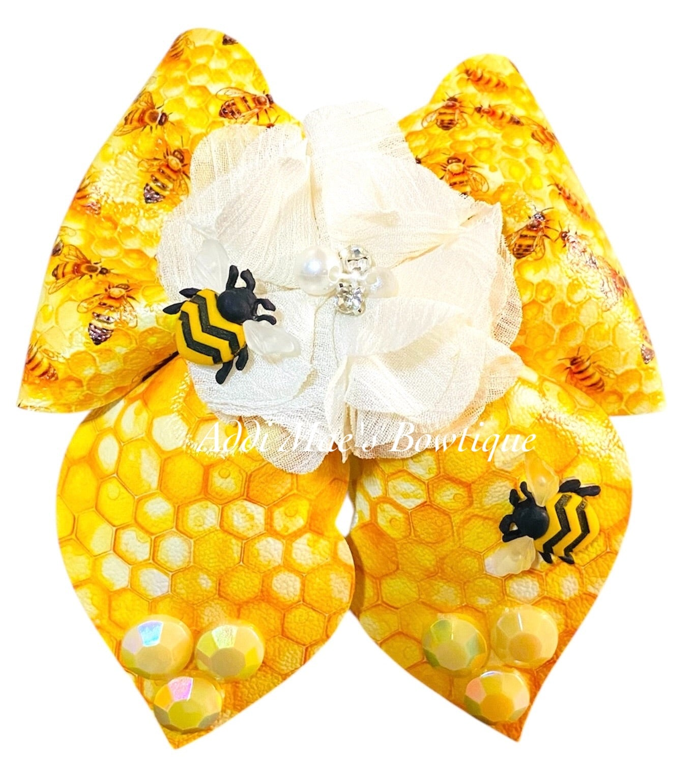 Honey Bees & Honey Comb Bow
