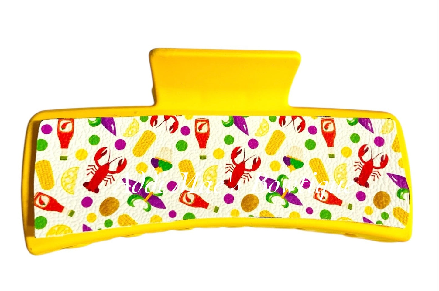 Mardi Gras XL Claw Clip