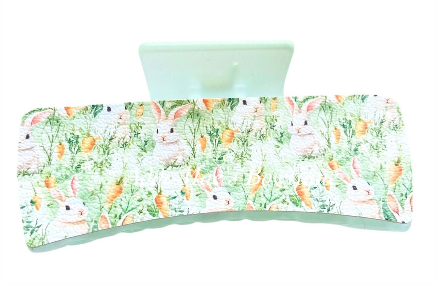 Bunnies & Carrots XL Claw Clip