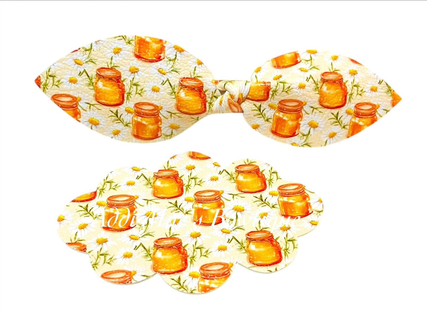 Honey Bee Jars Top Knot Clip & 3” Snap Clip Set