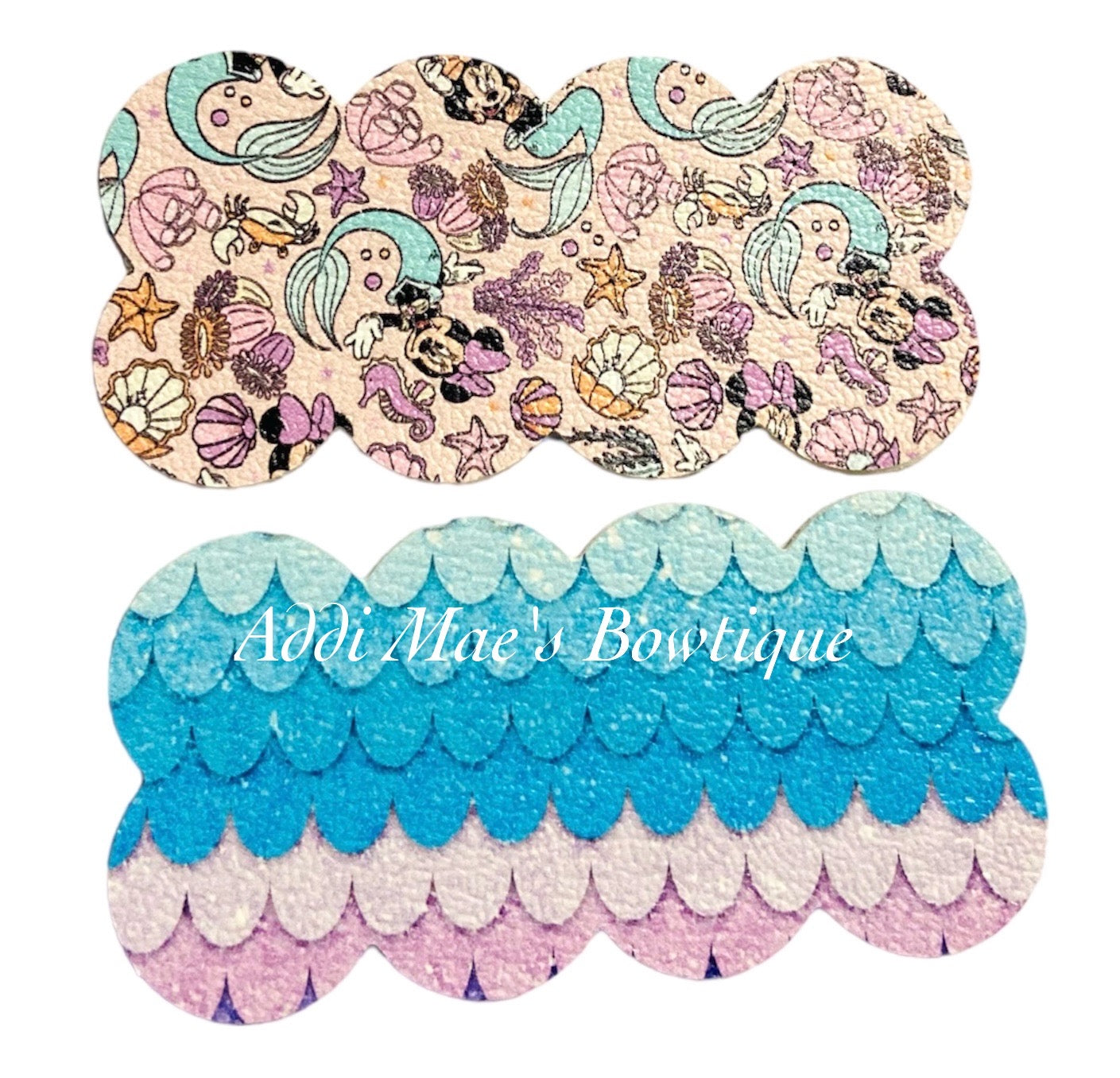Hidden Character Mermaid Scales Snap Clip Set