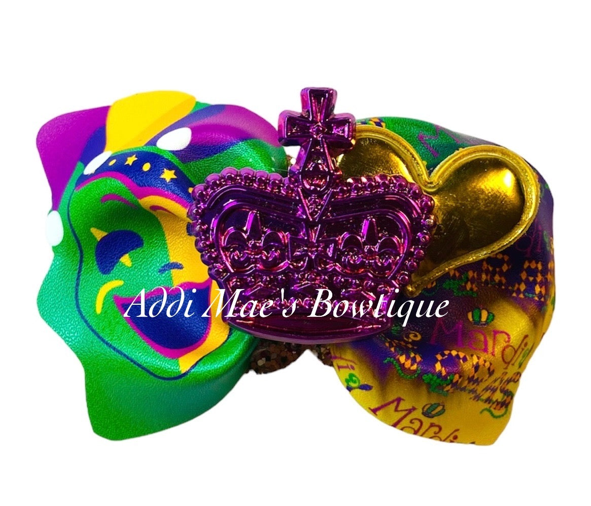 Mardi Gras Carnival Jester Snap Clip
