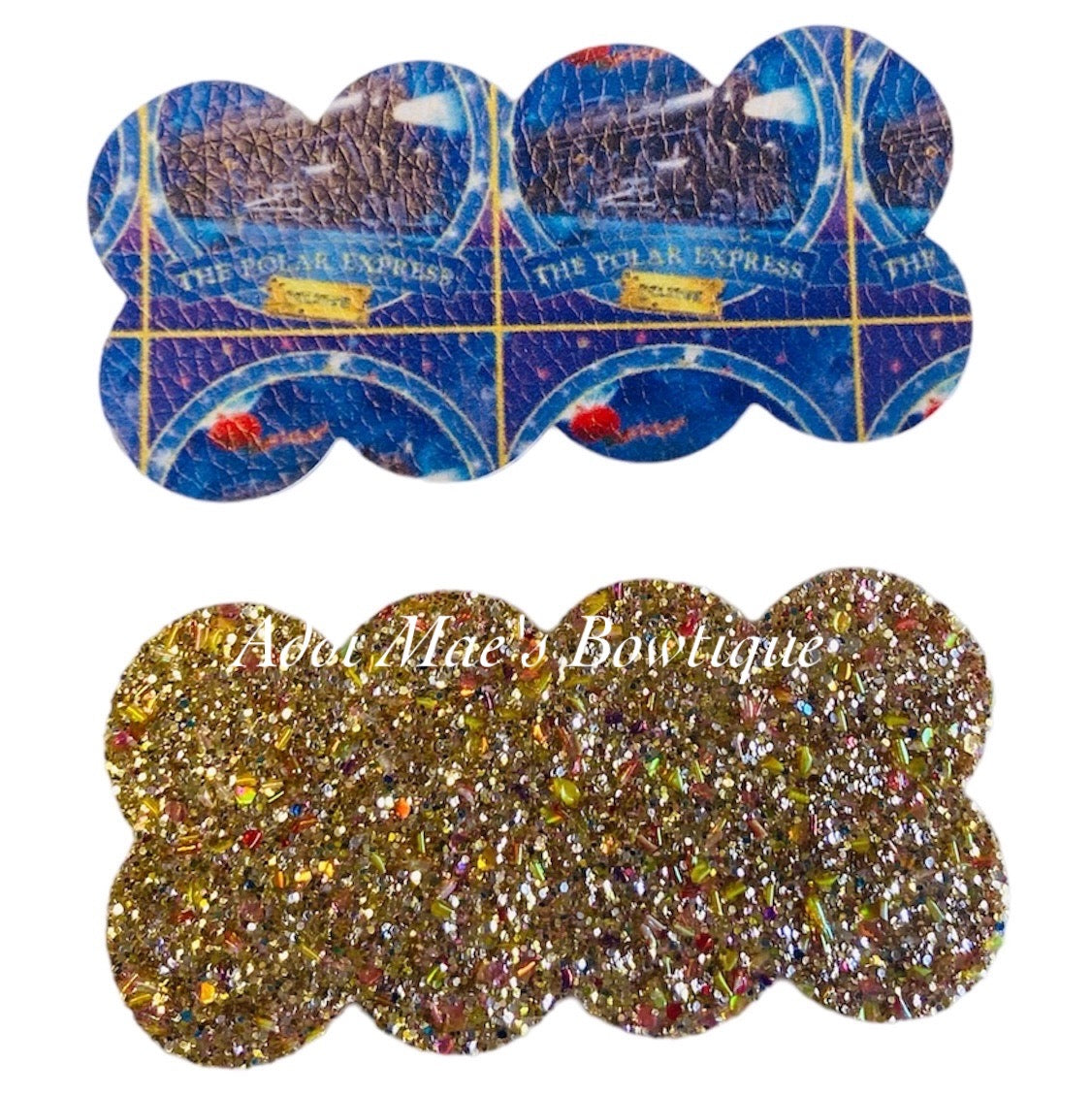 Christmas North Pole Train Snap Clip Set