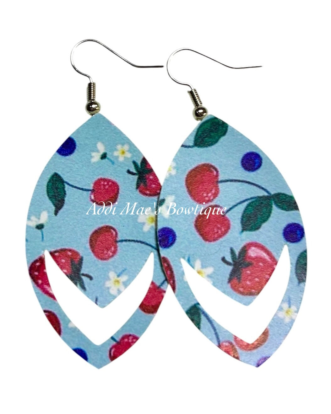Berry Fruity Dangle Earrings