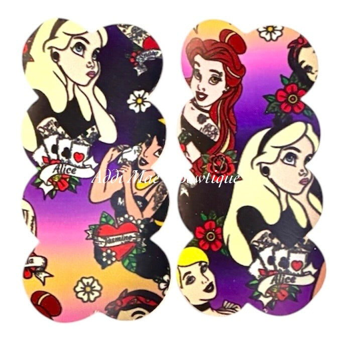 Tattooed Princess Snap Clip Set