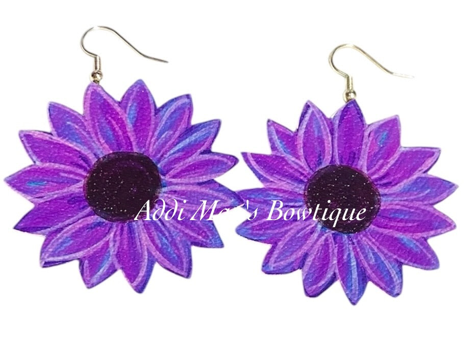 Sunflower Dangle Earrings