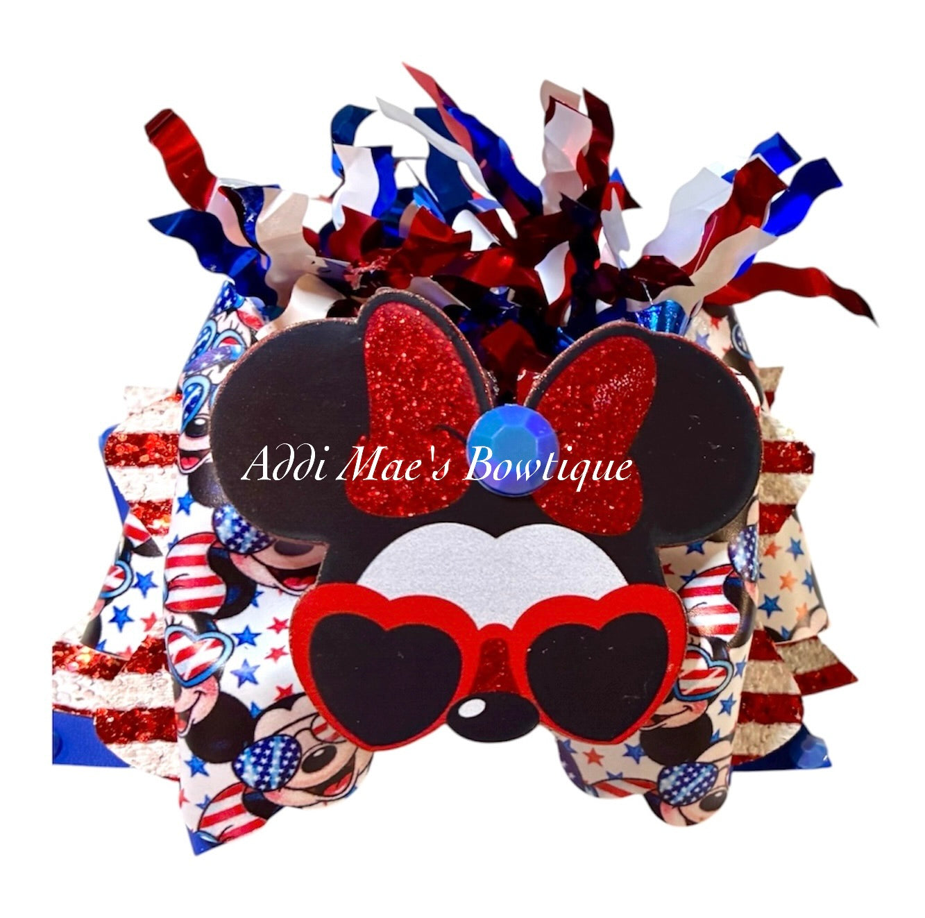 Patriotic Mouse Bow