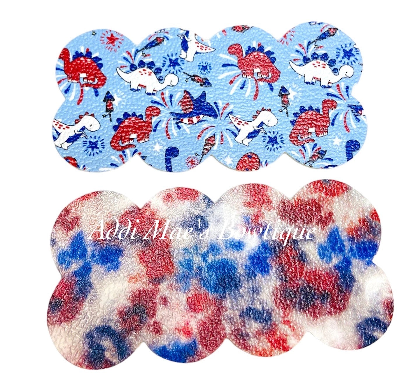 Patriotic Dinosaur Snap Clip Set