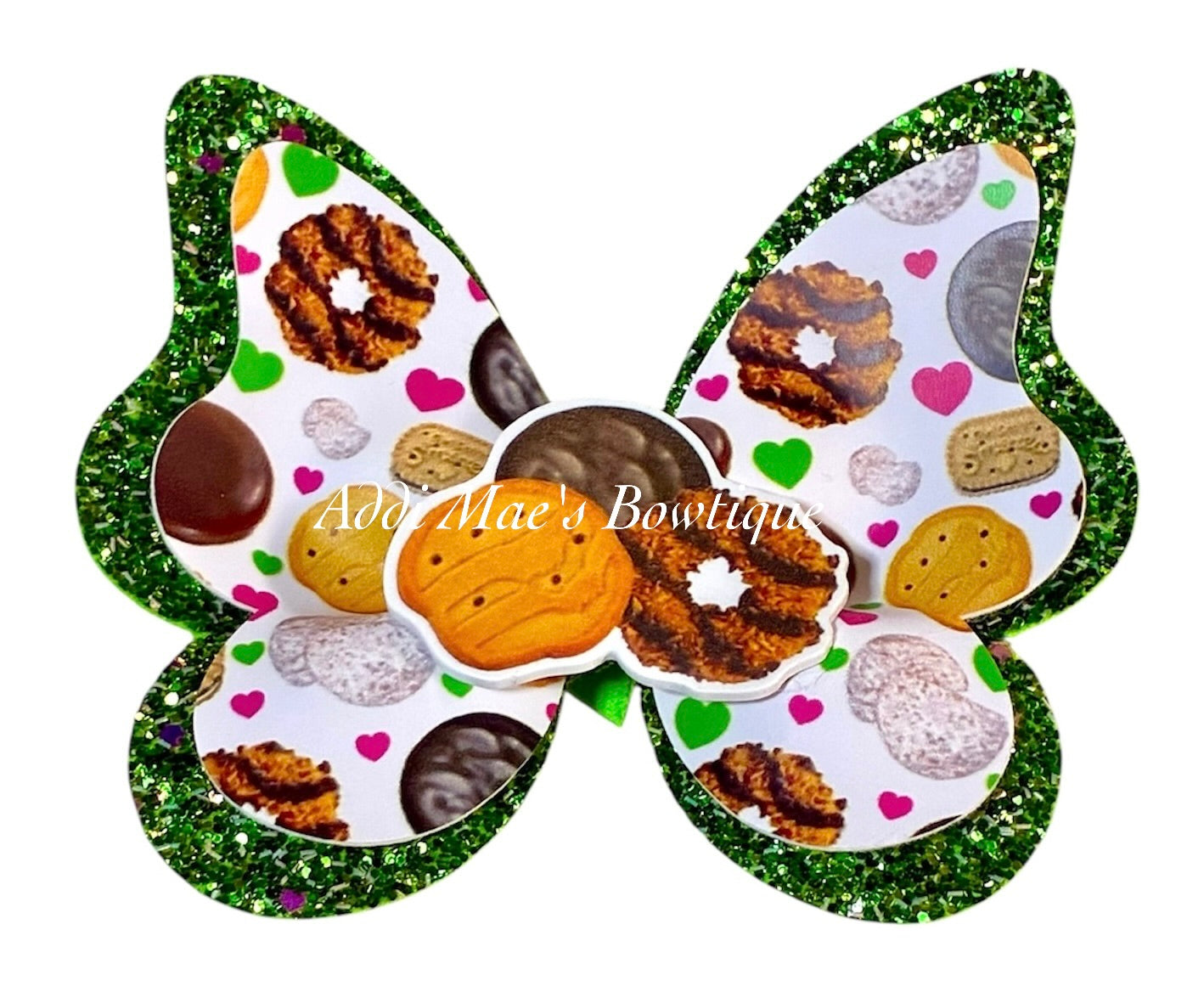 Scout Cookies Butterfly Bow