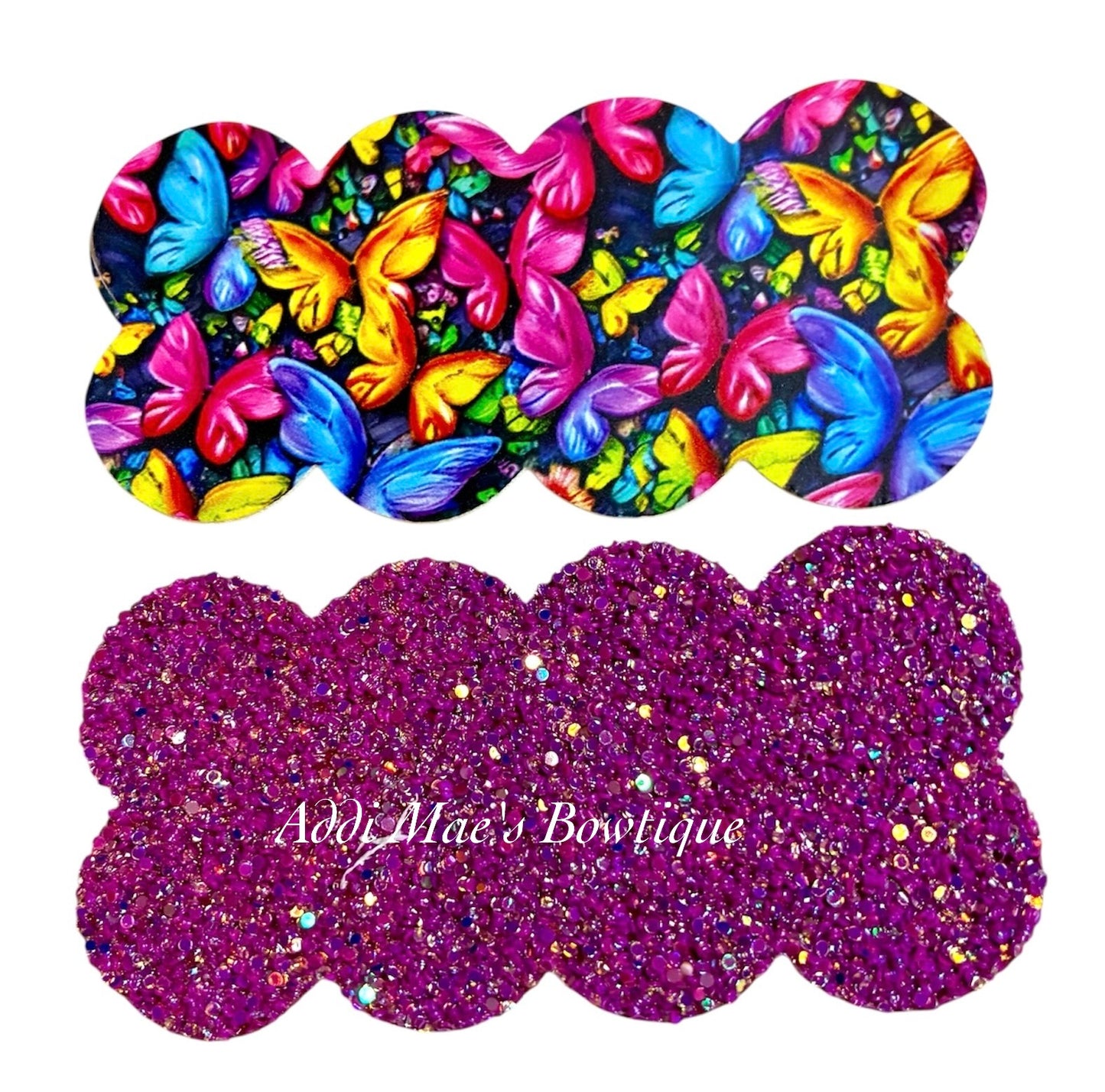 Bright Butterflies Snap Clip Set