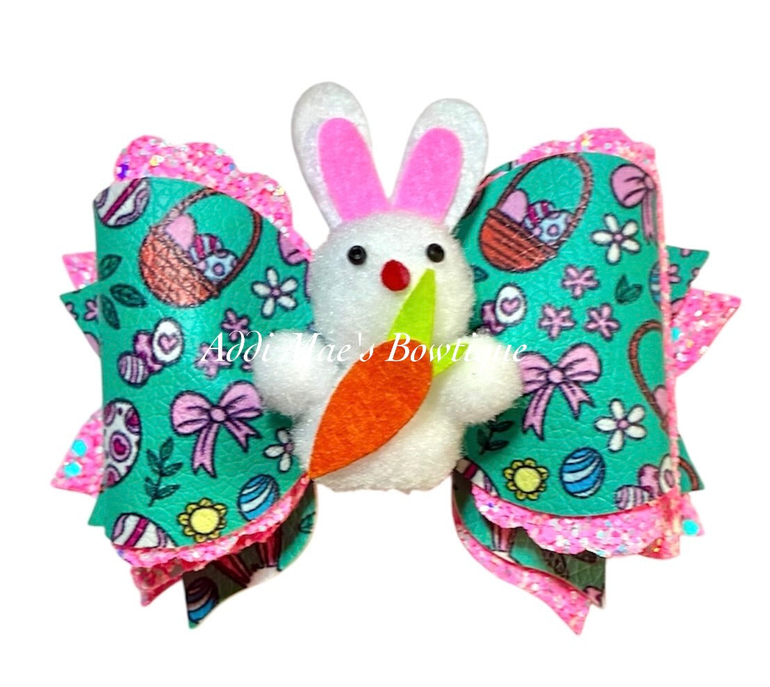 Easter Baskets Bunny Bow