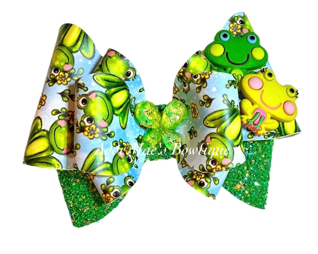 Cute Frogs Bow