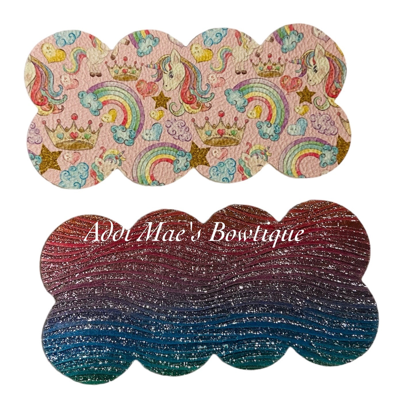 Rainbow Unicorn Snap Clip Set