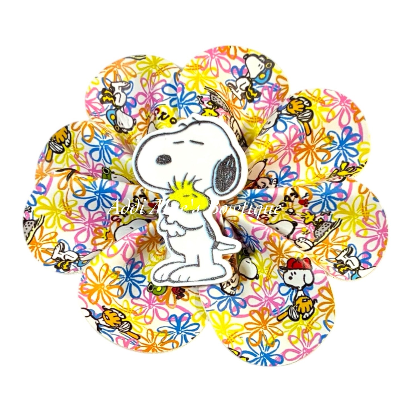 Snoopy Ruffle Bow