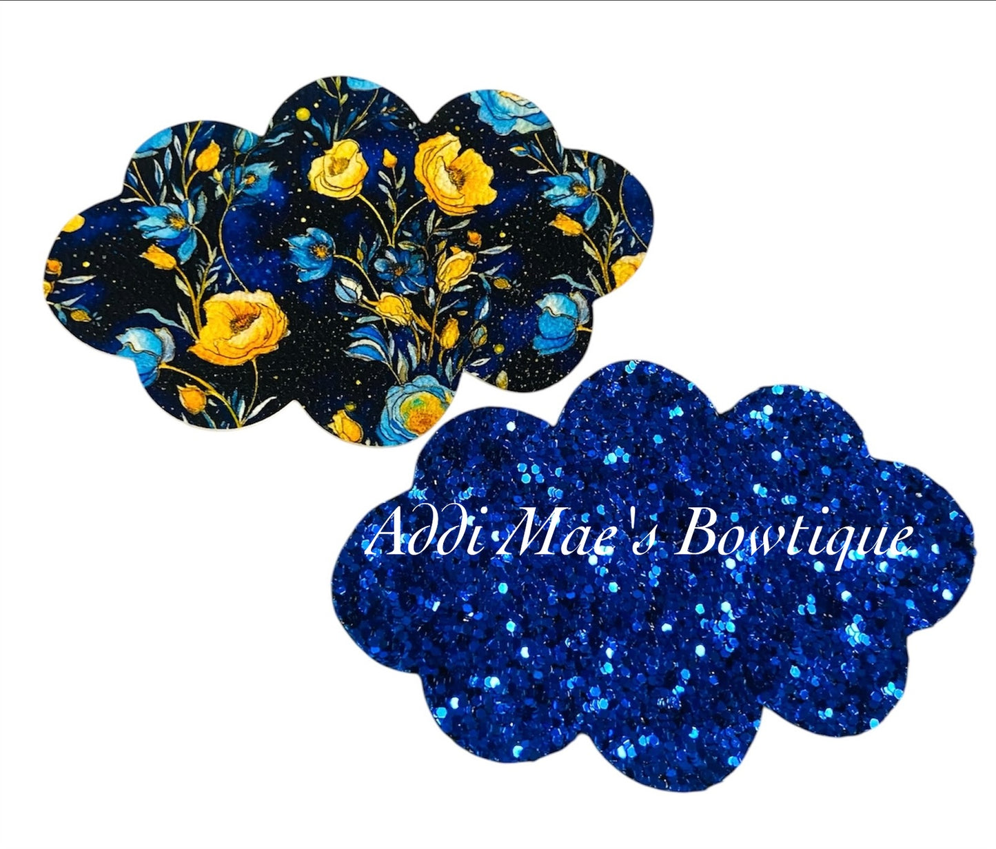 Starry Night Flowers Snap Clip Set