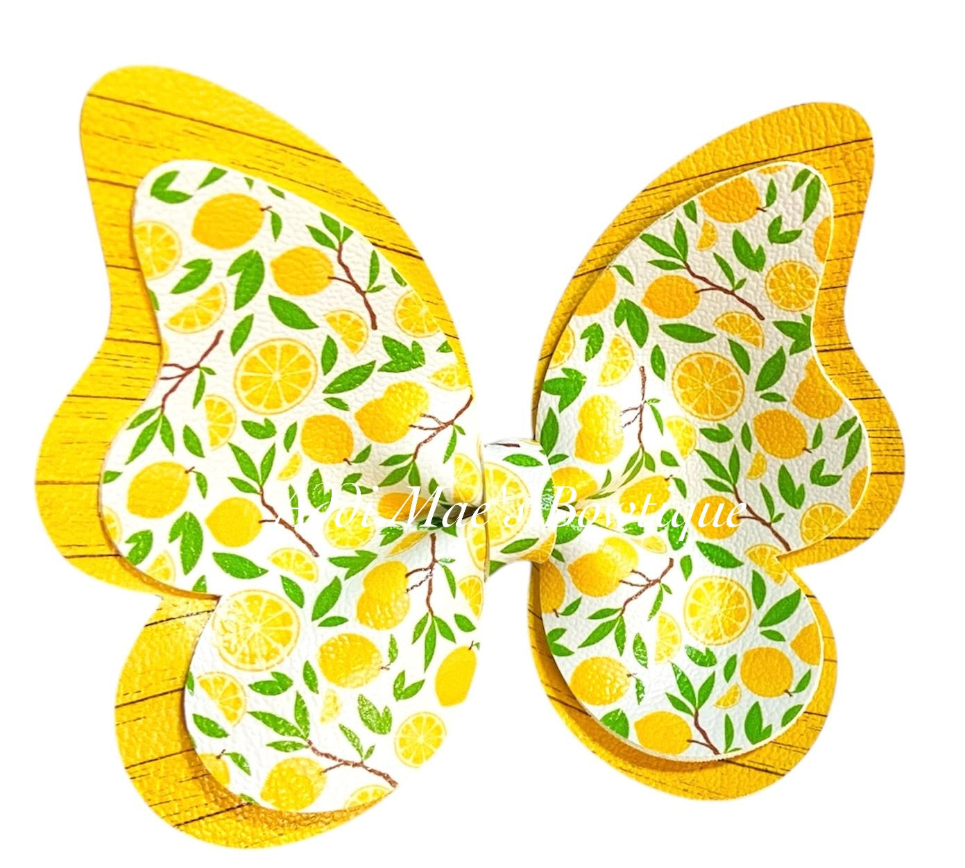 Summer Fruits Butterfly Bow