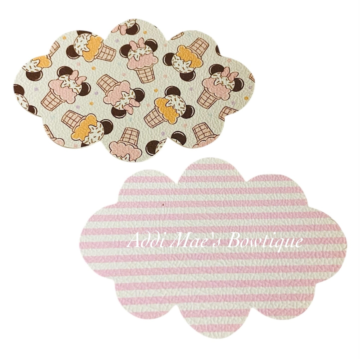 Mouse Ice Cream Cones Snap Clip Set