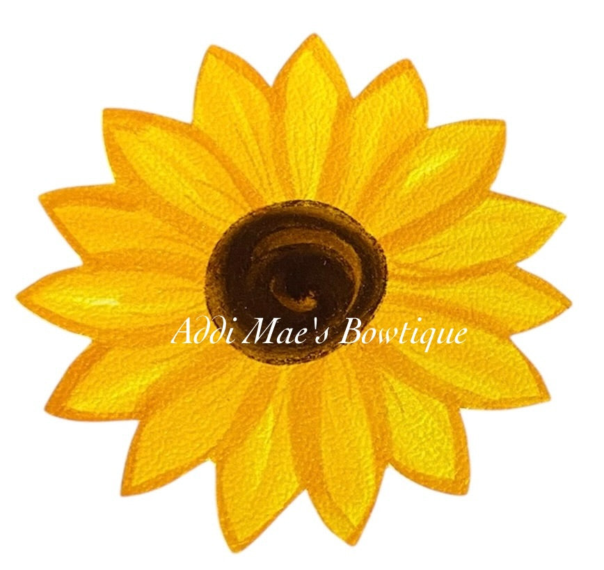 Sunflower Snap Clip