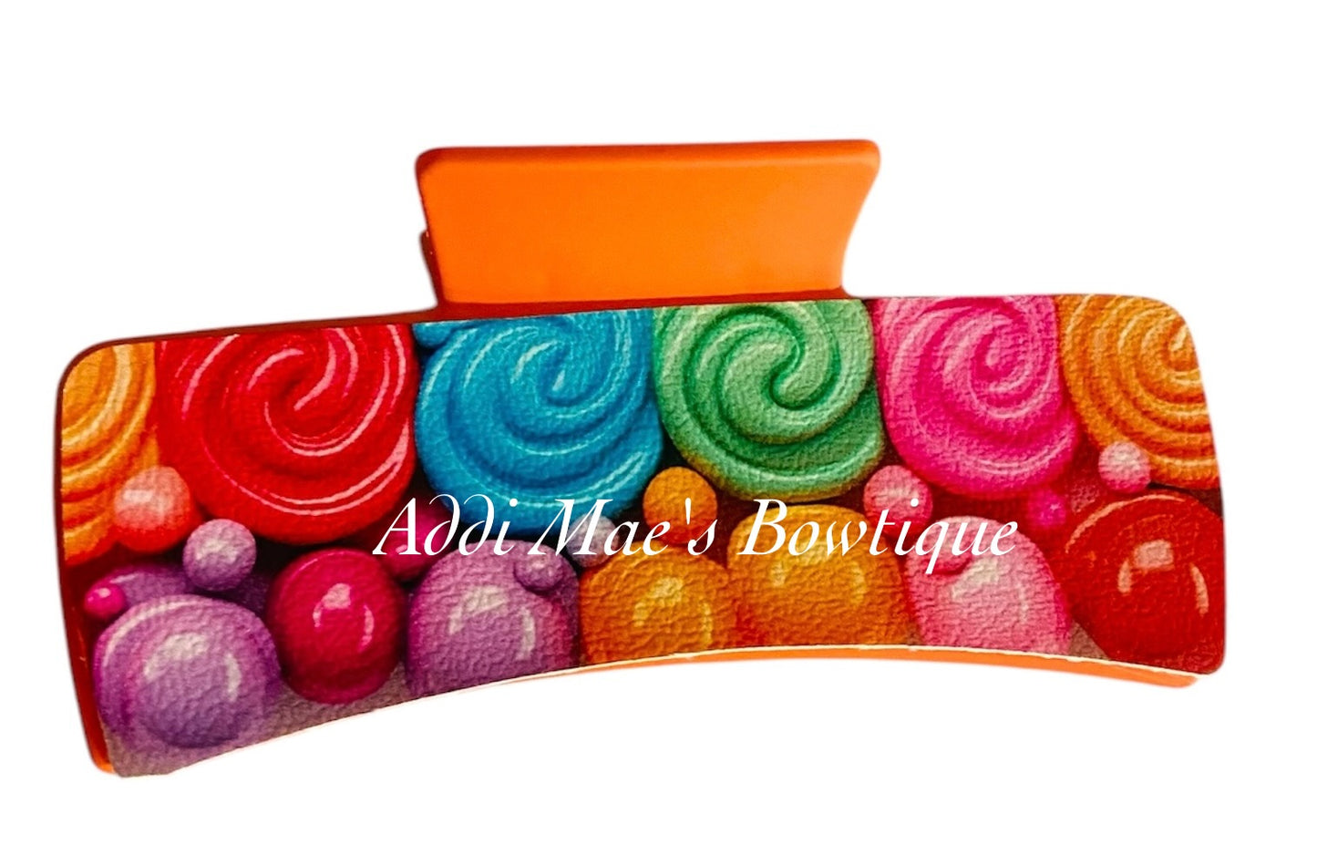 Candy Swirls XL Claw Clip