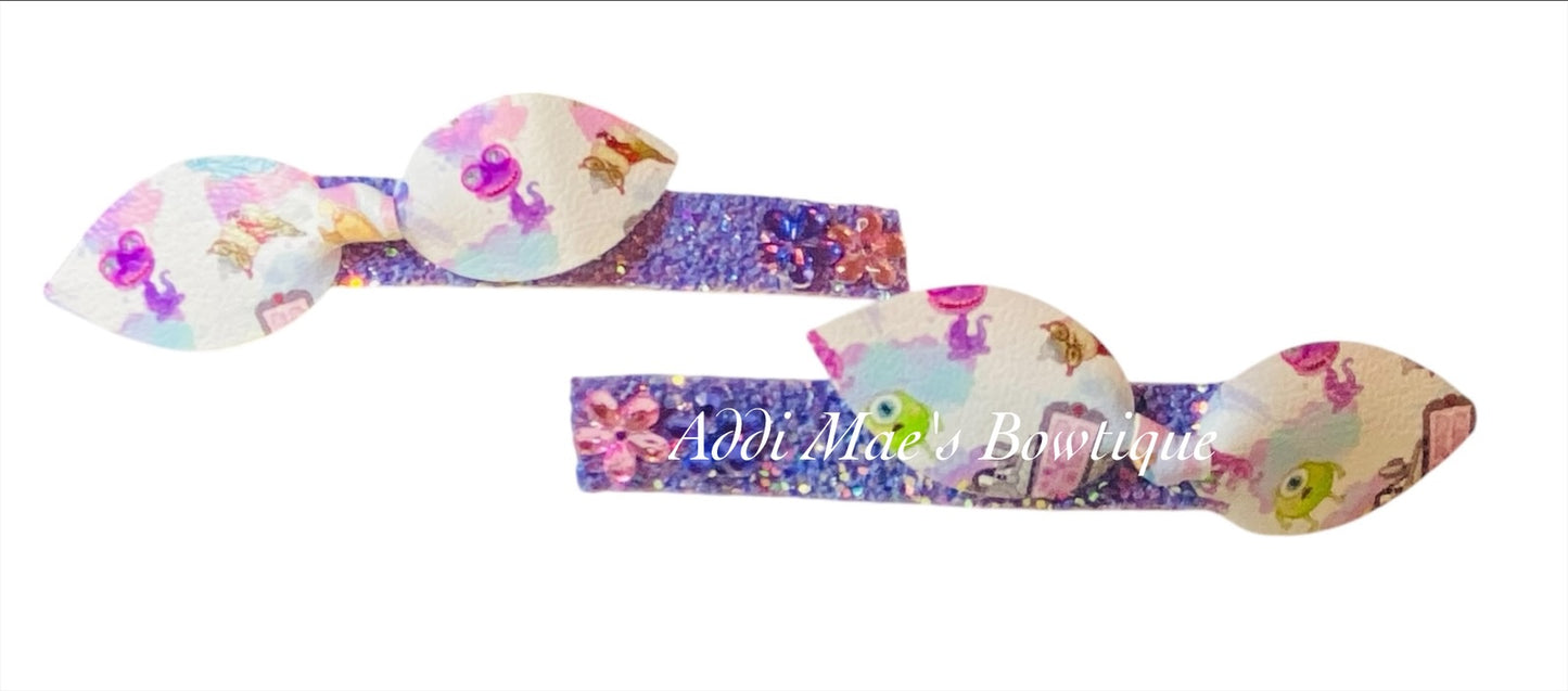 Boo’s Monster Friends Mini Top Knot Alligator Clip Set