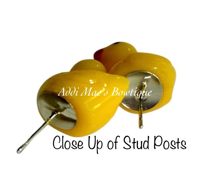 Mini Ducks Trio Earring Studs