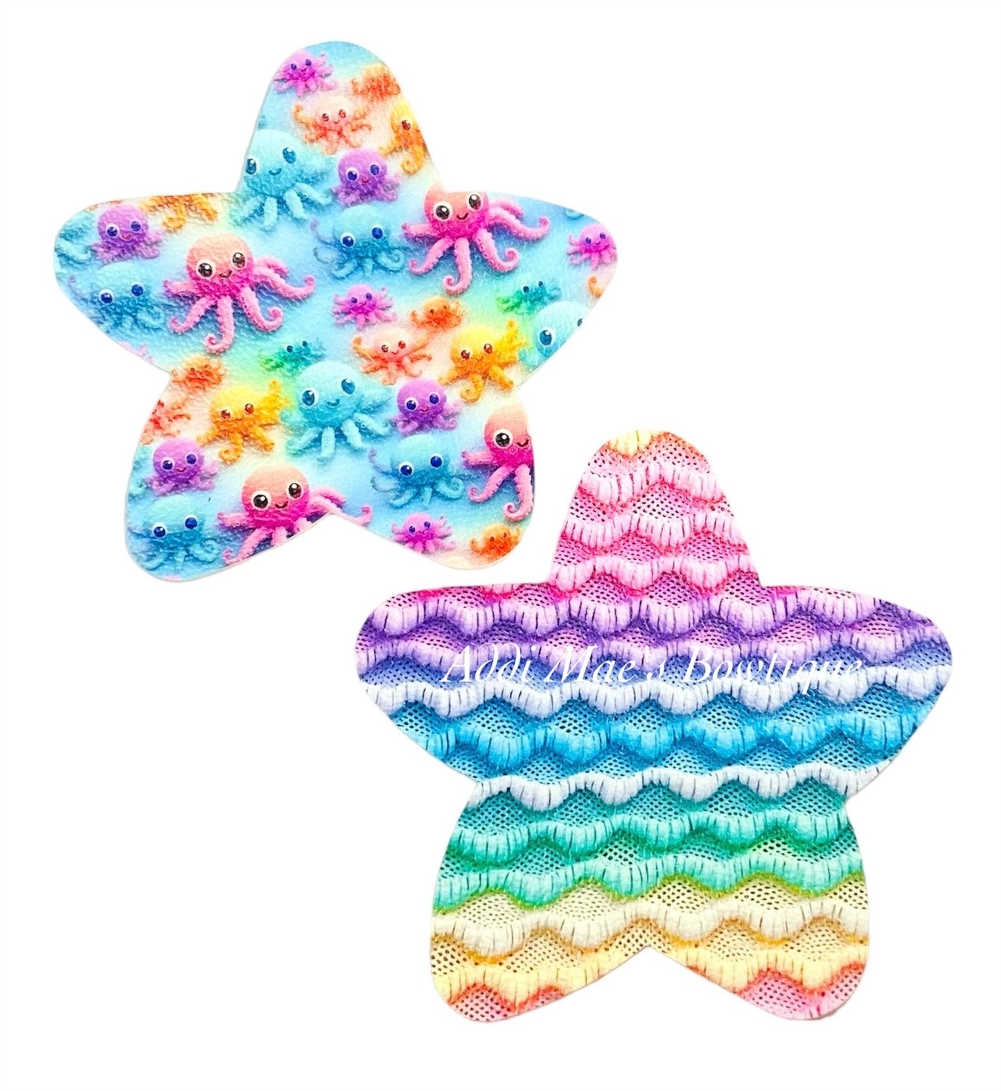 Octopus Star Shaped Snap Clip Set