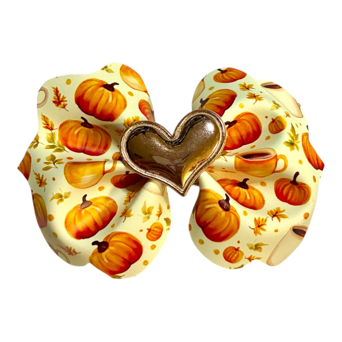 Pumpkins & Coffee Bow