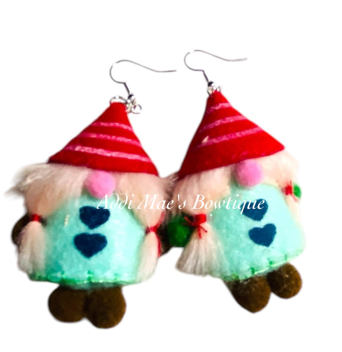 Plush Girl Gnomes Earrings