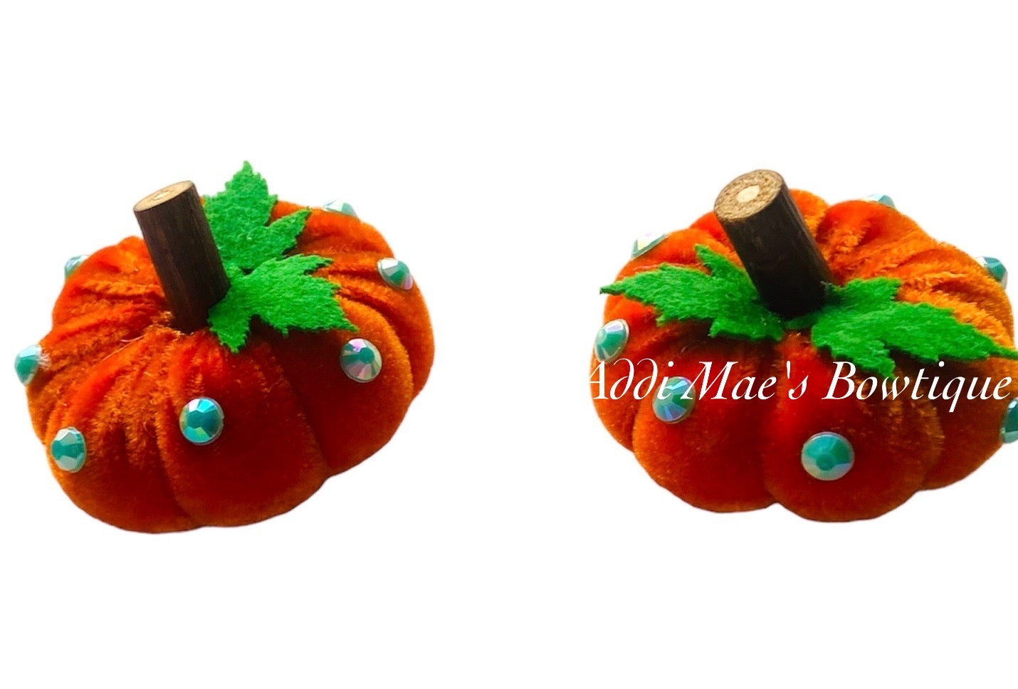 Fall Pumpkins Alligator Clip Set