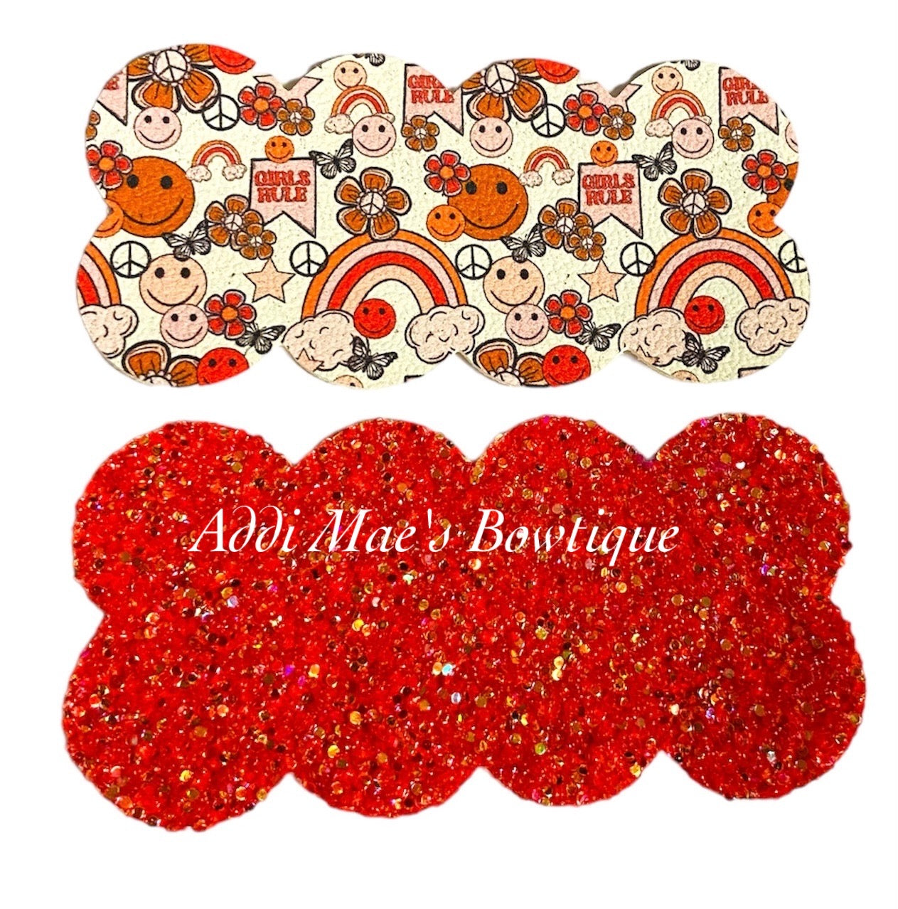 Girls Rule Groovy Smiles Snap Clip Set
