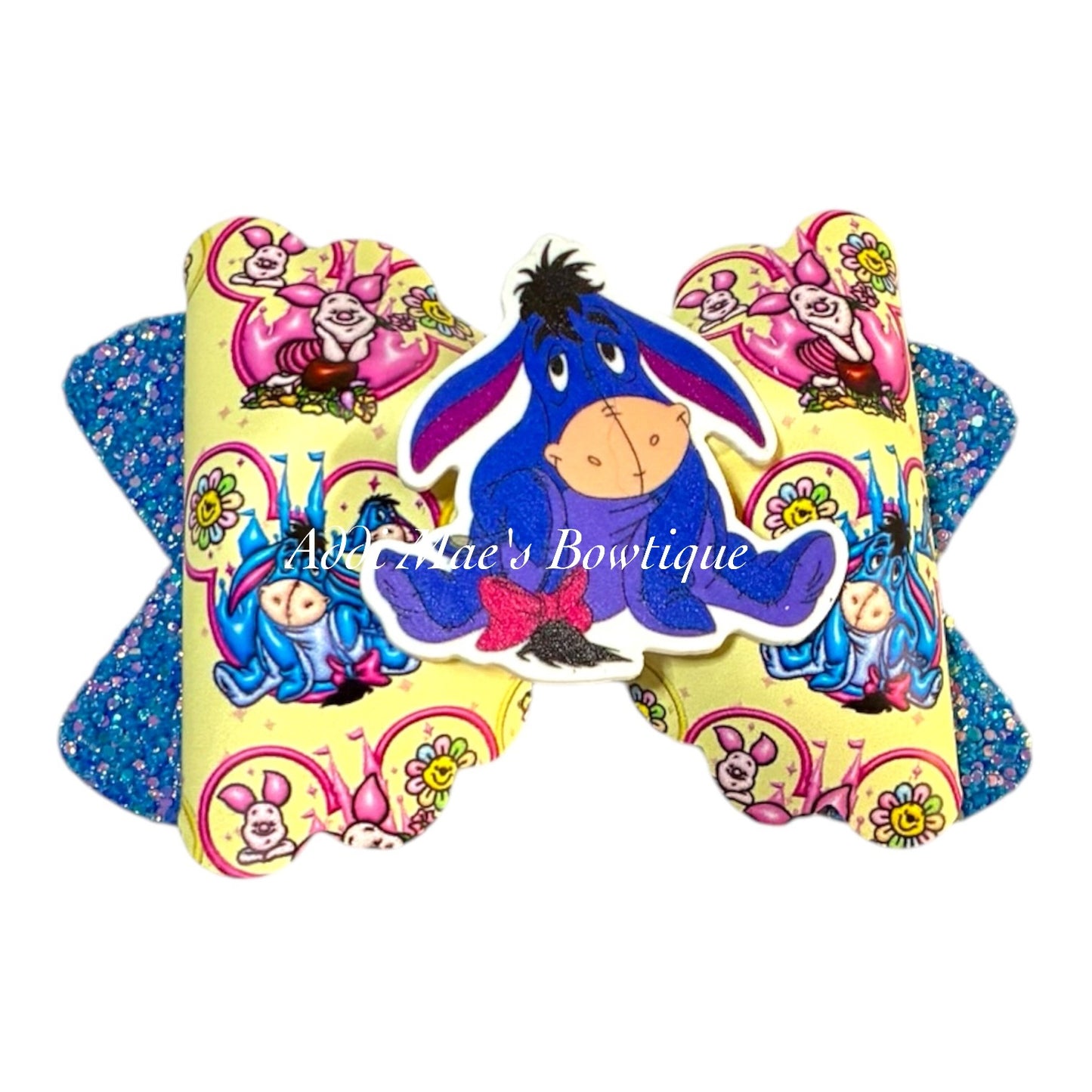 Yellow Bear Friends Bow