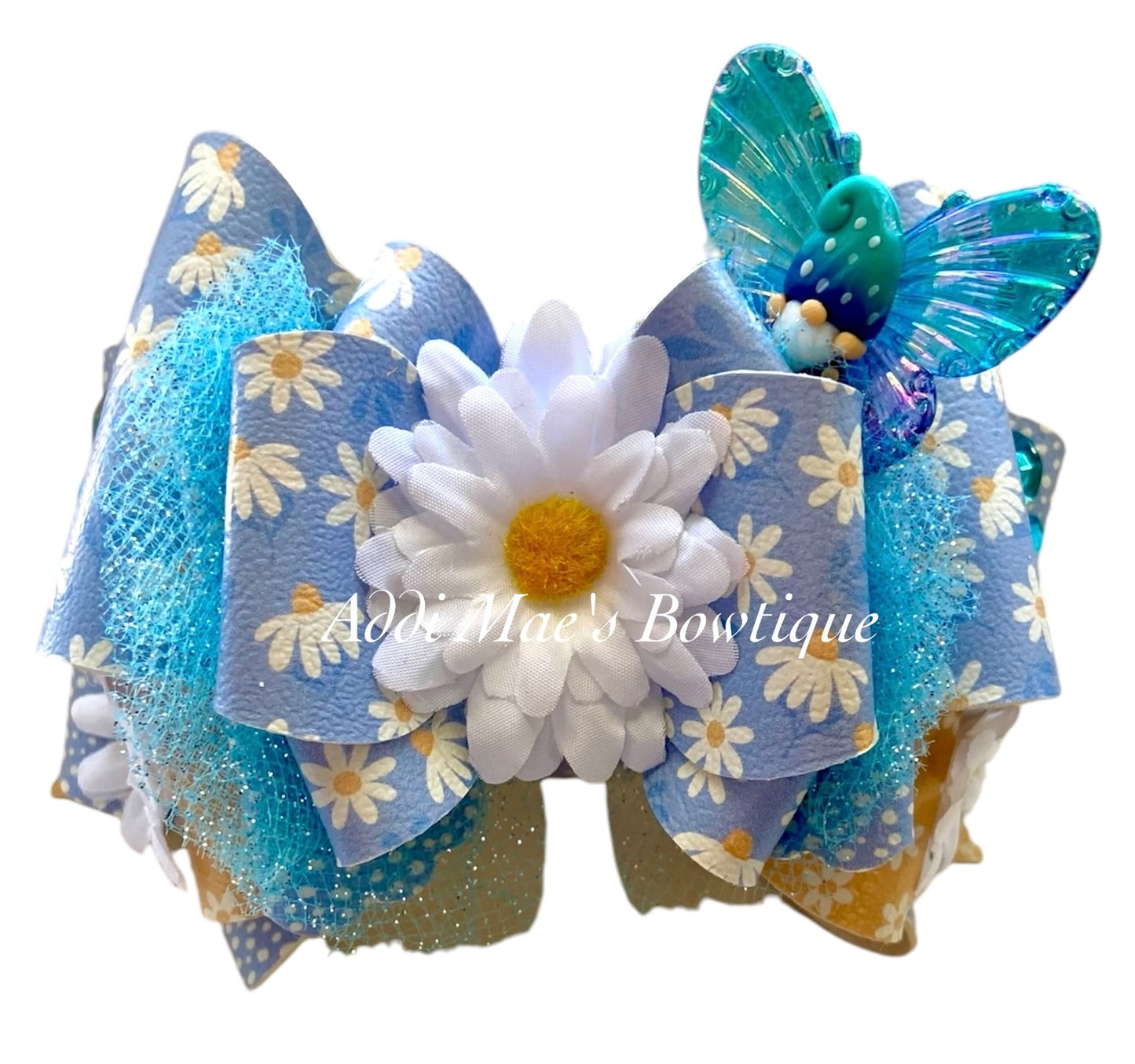 Peek A Boo Daisy Bow