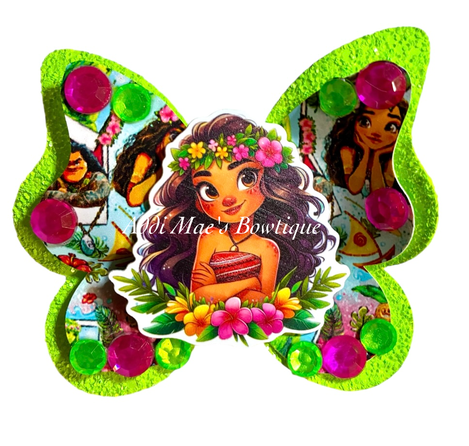 Ocean Princess Butterfly Bow