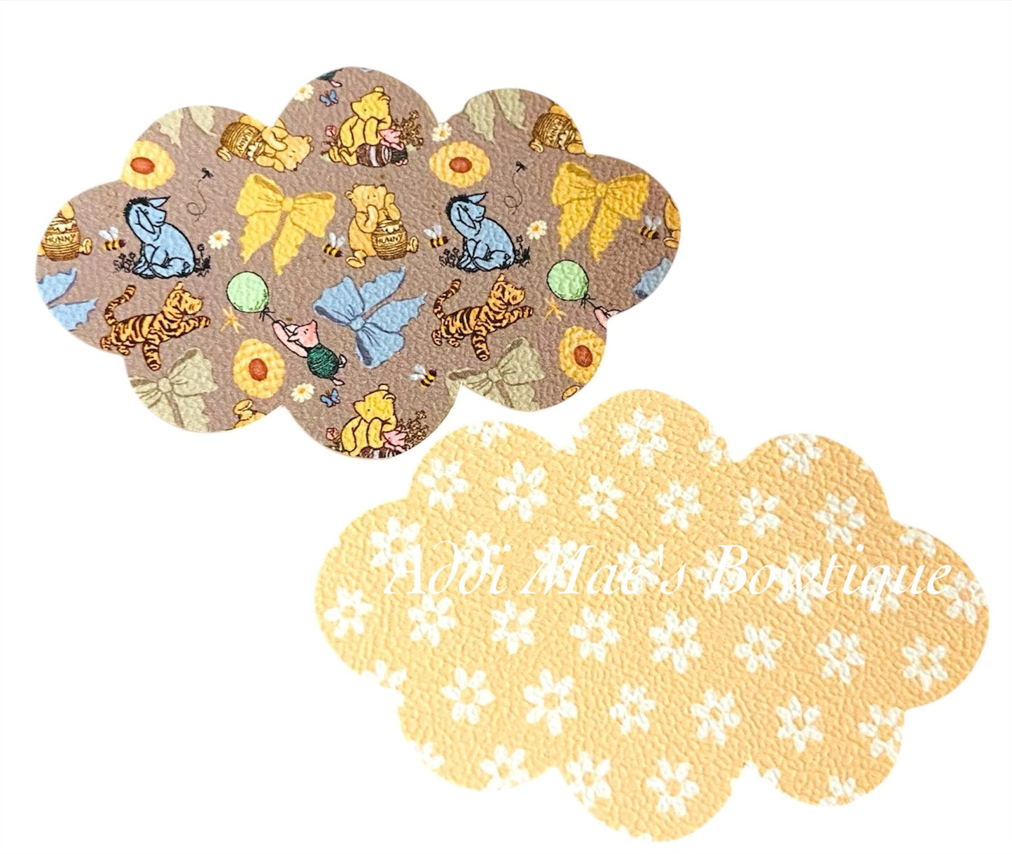 Yellow Bear Hundred Acre Snap Clip Set