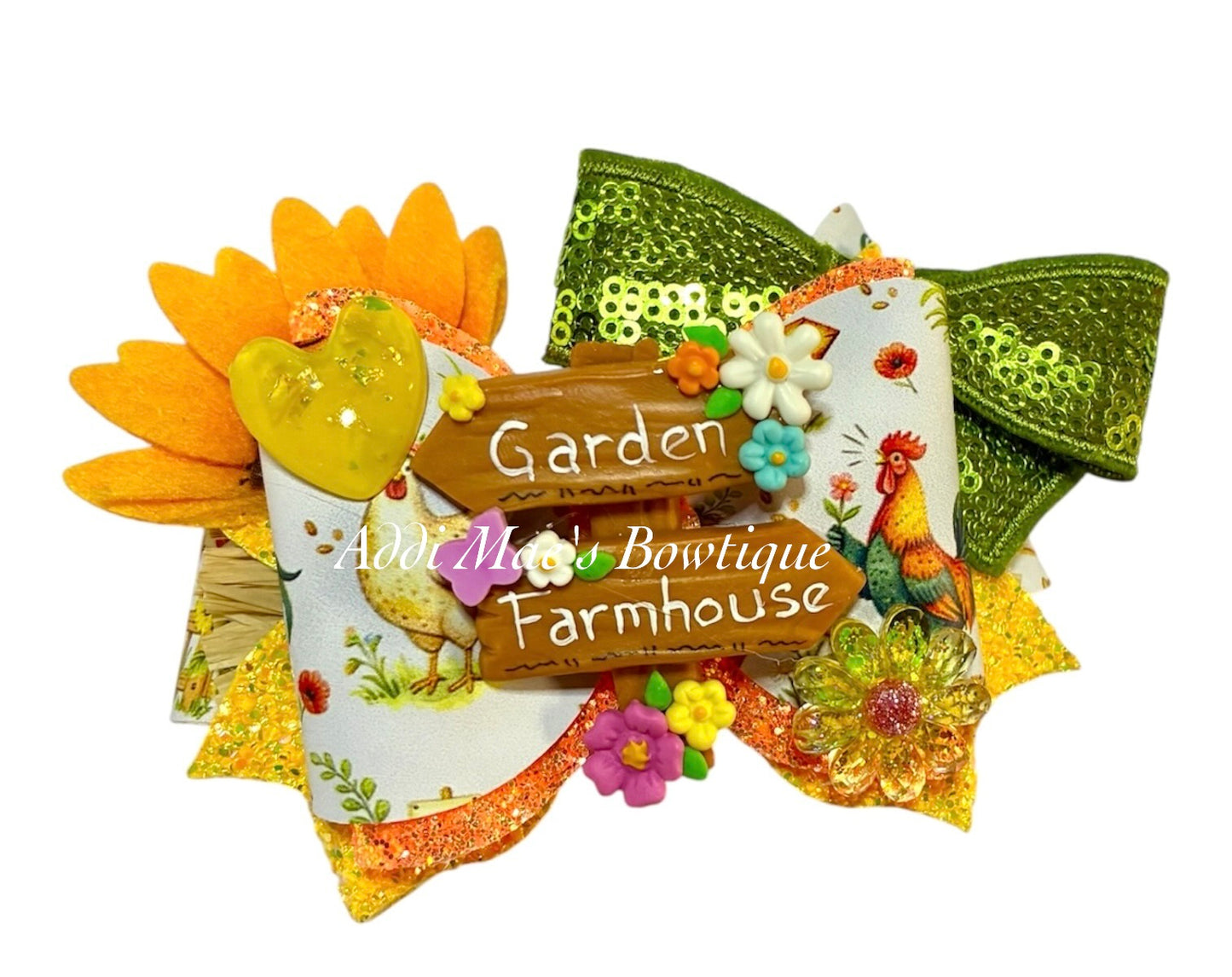 Farm Chickens Bow