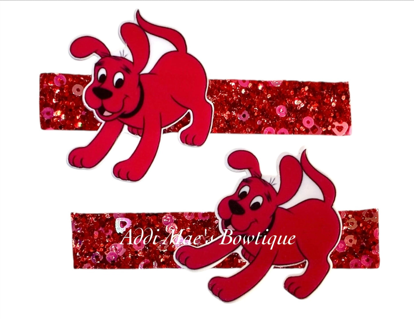 Red Dog Book Alligator Clip Set