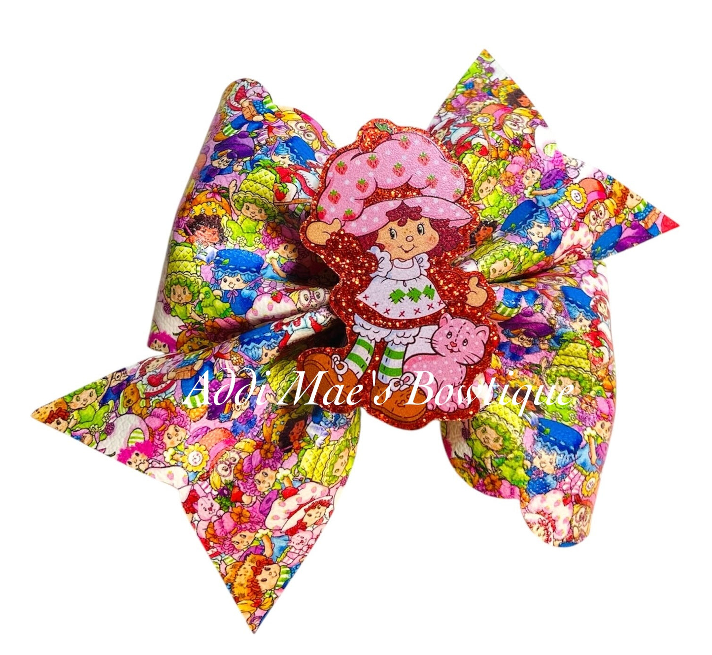 Strawberry Girl Bow