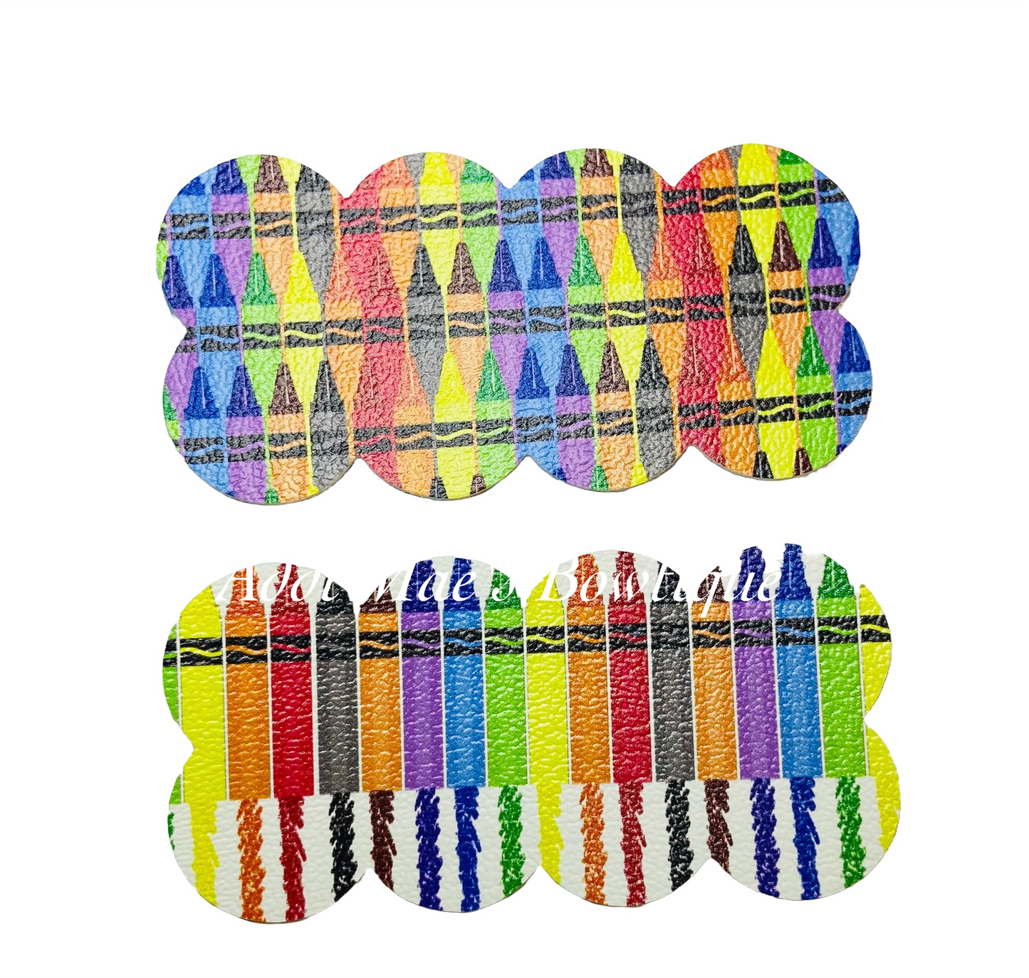 Crayons Snap Clip Set