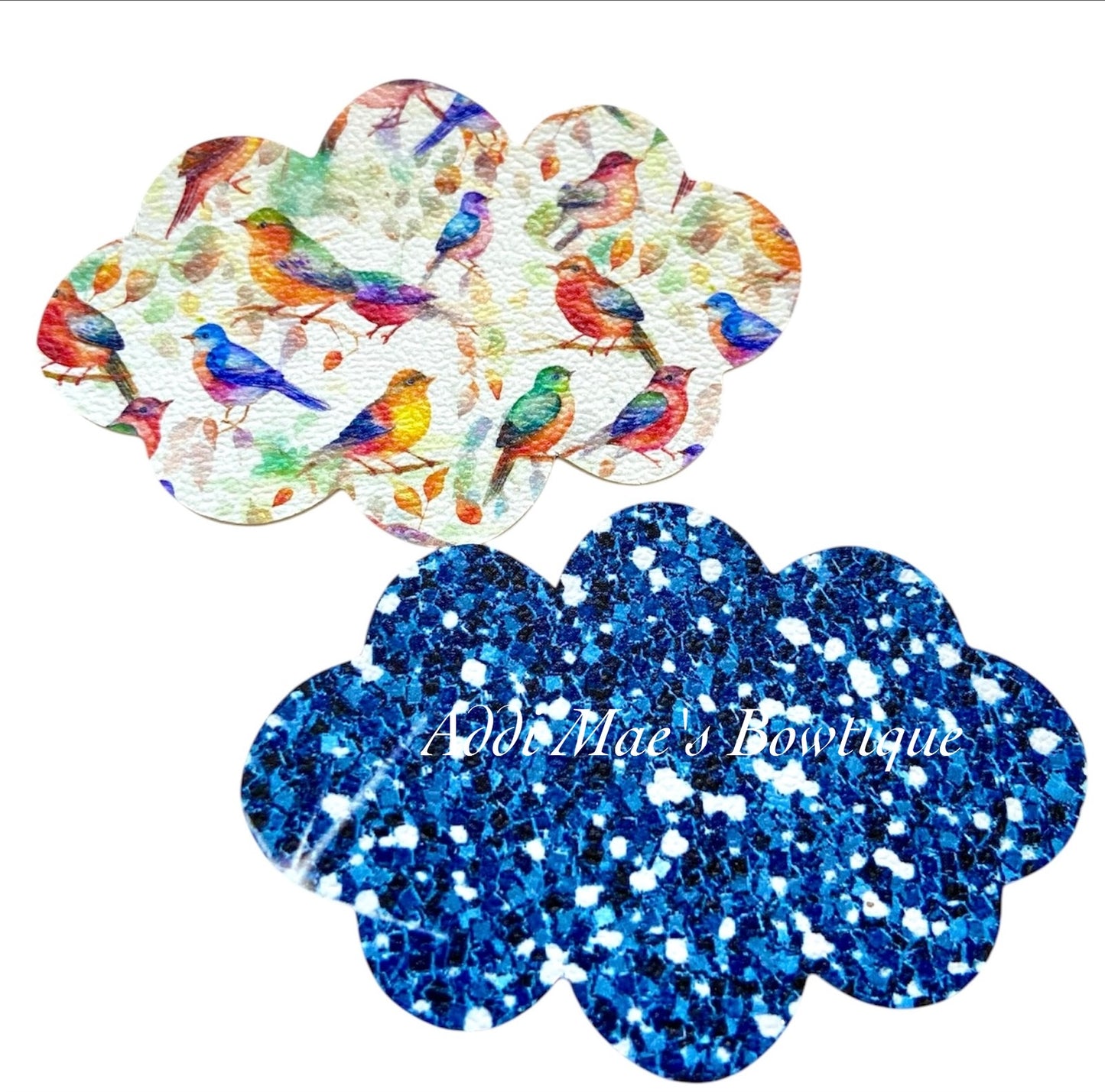 Multi Colored Birds Snap Clip Set
